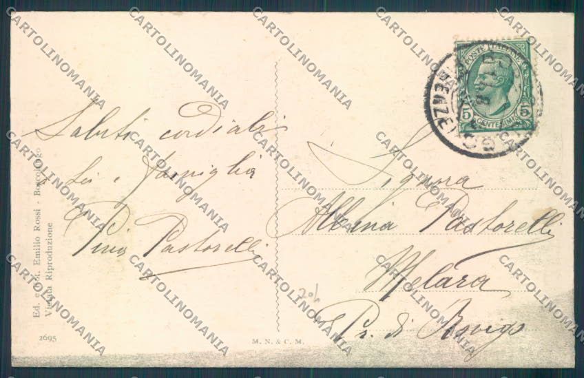 Pistoia Boscolungo cartolina ZB4545 – retro