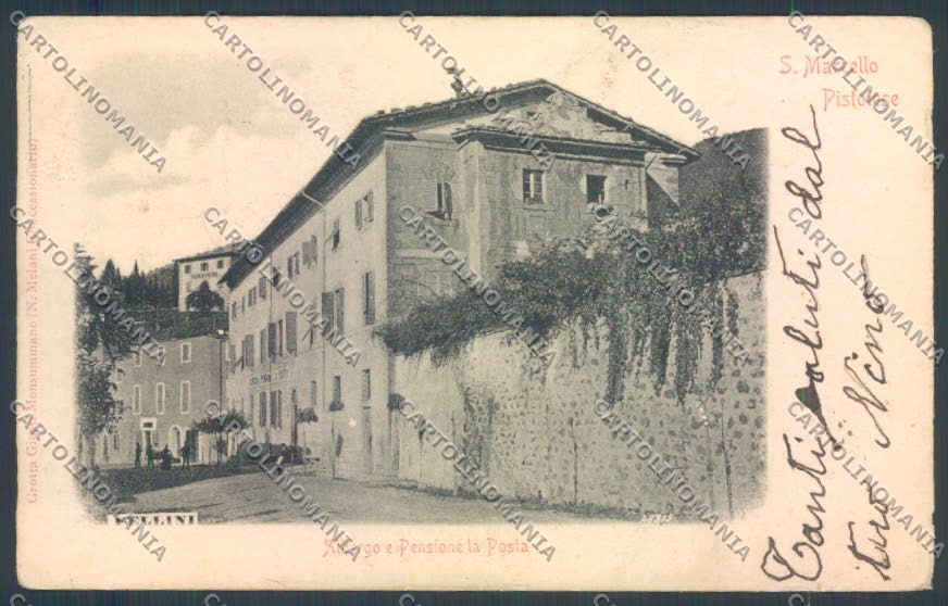 Pistoia San Marcello Pistoiese cartolina ZB4576 – fronte