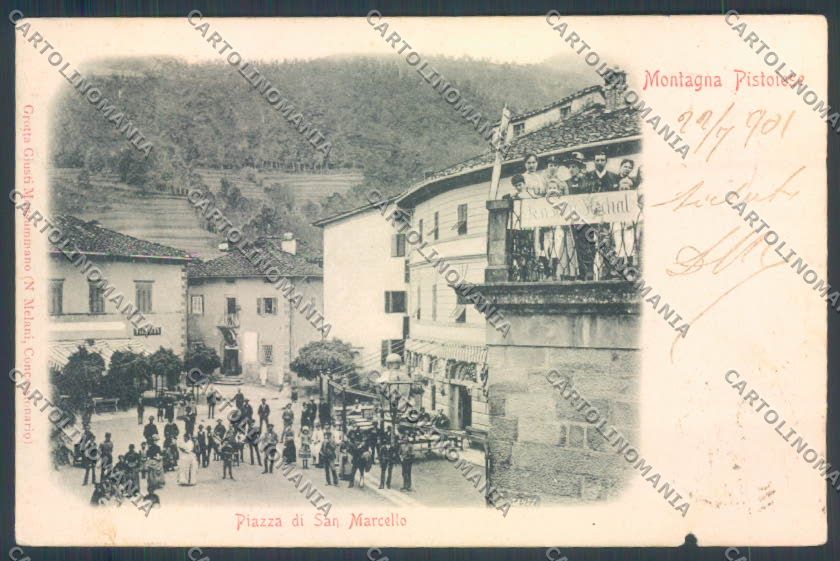 Pistoia San Marcello Pistoiese STRAPPINO cartolina ZB4577 – fronte