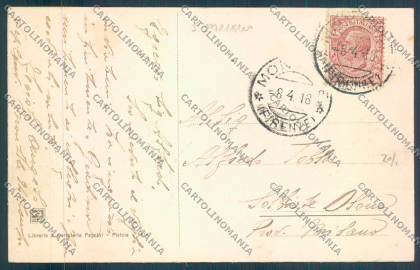 Pistoia San Marcello Pistoiese Limestre cartolina ZB4578 – retro