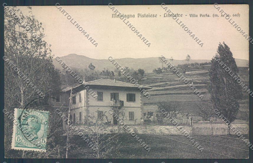 Pistoia San Marcello Pistoiese Limestre STRAPPINO cartolina ZB4581 – fronte