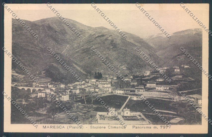 Pistoia San Marcello Pistoiese Maresca cartolina ZB4585 – fronte
