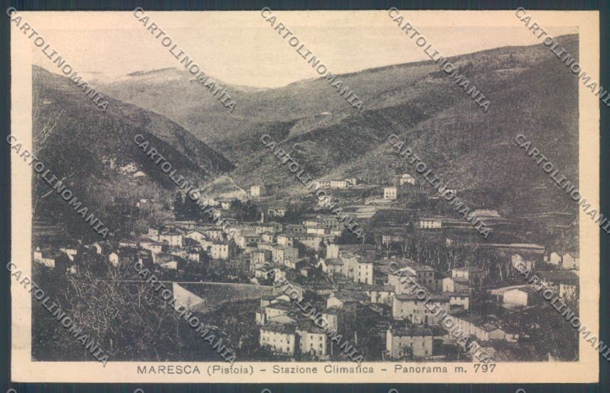 Pistoia San Marcello Pistoiese Maresca cartolina ZB4586 – fronte