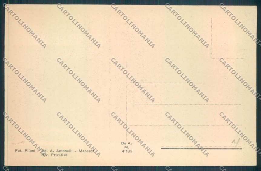 Pistoia San Marcello Pistoiese Maresca cartolina ZB4586 – retro