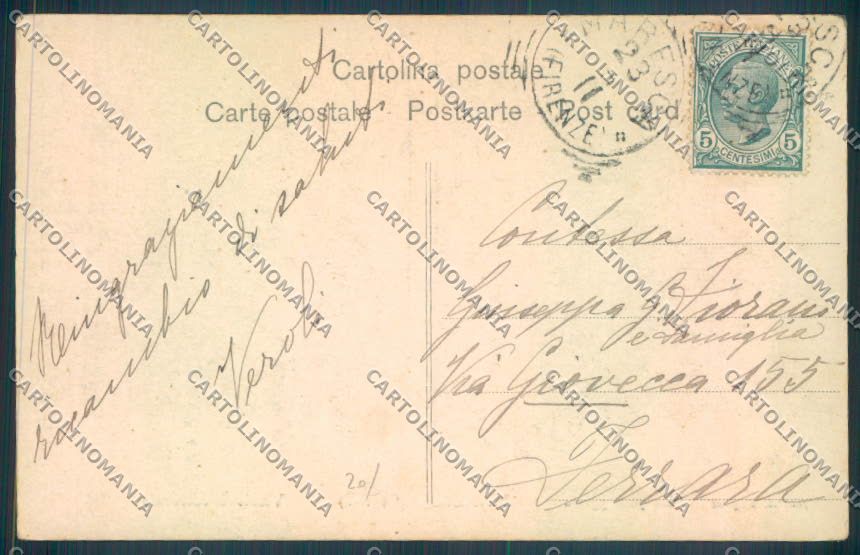 Pistoia San Marcello Pistoiese Maresca Nevicata cartolina ZB4588 – retro