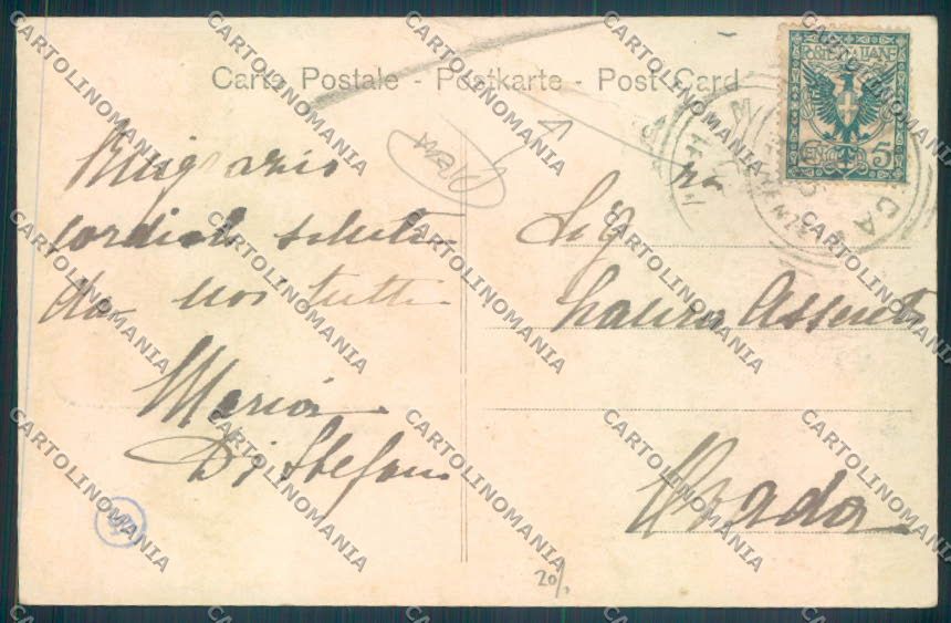Pistoia San Marcello Pistoiese Maresca PIEGA cartolina ZB4589 – retro