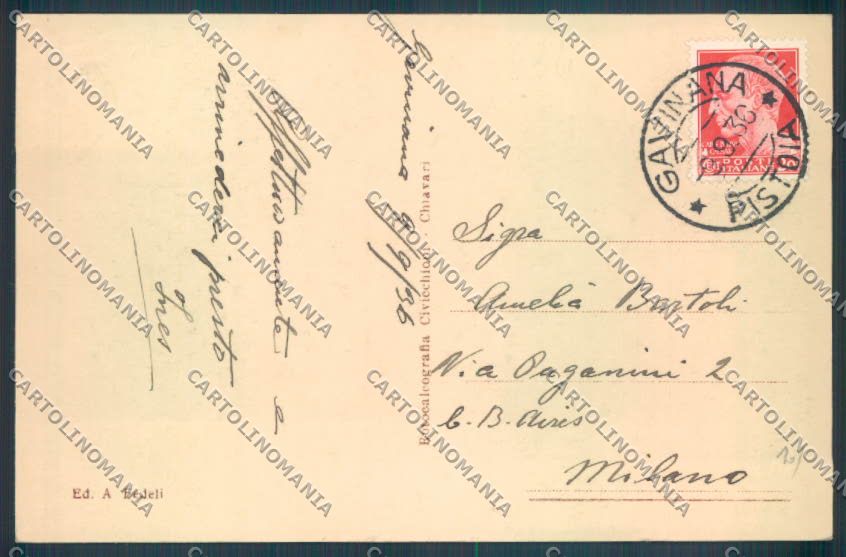 Pistoia San Marcello Pistoiese Gavinana cartolina ZB4593 – retro