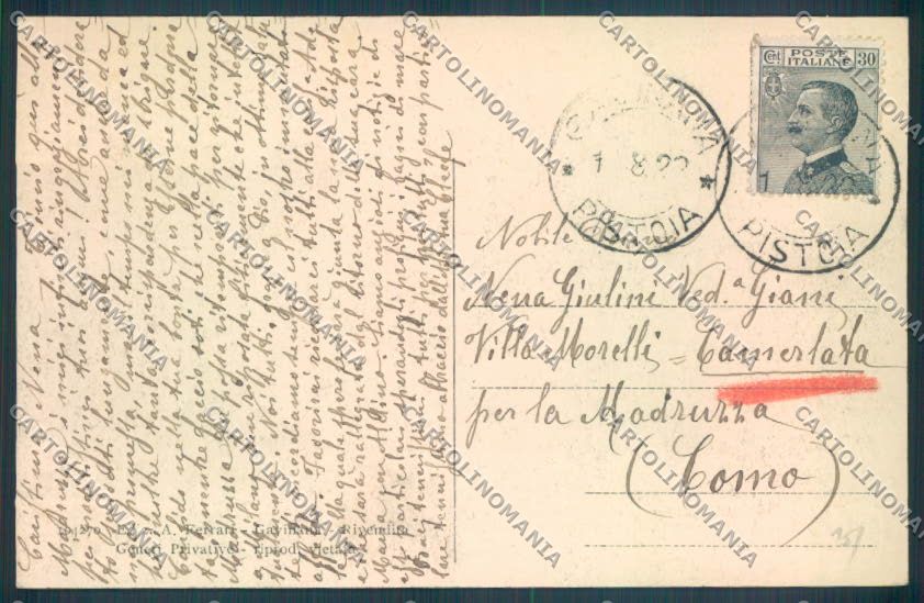 Pistoia San Marcello Pistoiese Gavinana cartolina ZB4598 – retro