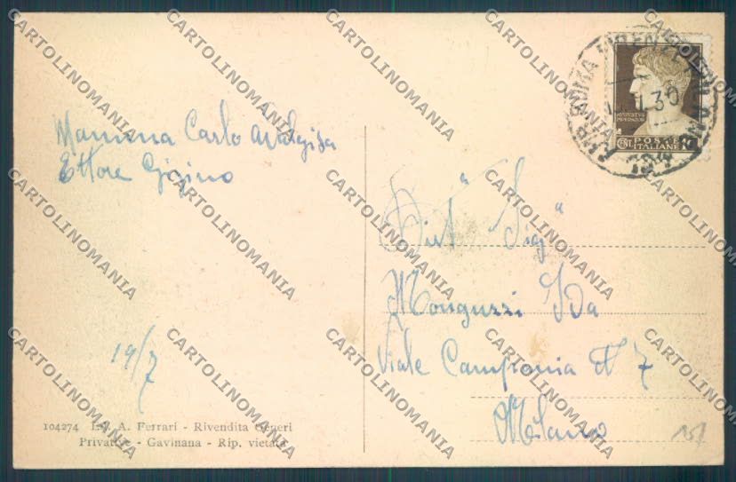 Pistoia San Marcello Pistoiese Gavinana cartolina ZB4599 – retro