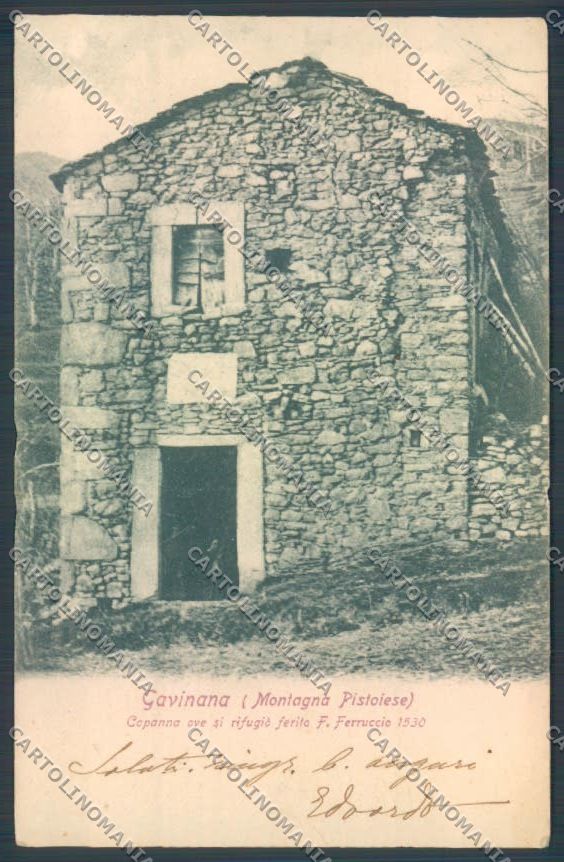Pistoia San Marcello Pistoiese Gavinana PIEGA cartolina ZB4602 – fronte