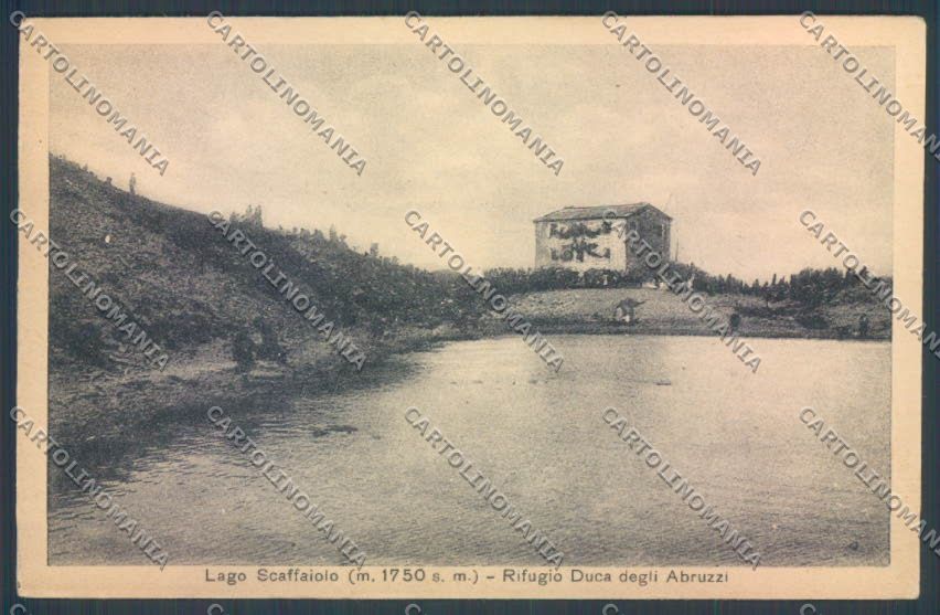 Pistoia Scaffaiolo lago San Marcello Rifugio cartolina ZB4609 – fronte