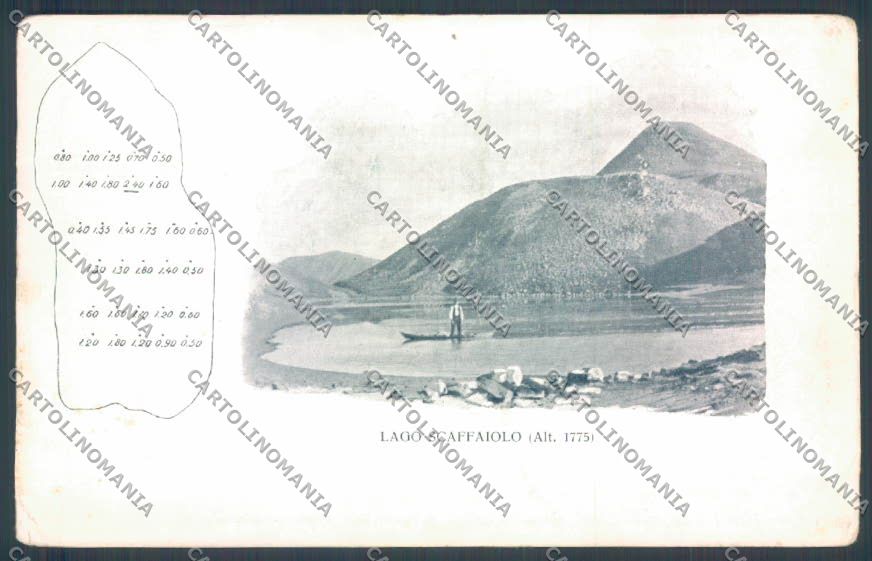 Pistoia Scaffaiolo lago San Marcello PIEGHINA cartolina ZB4613 – fronte
