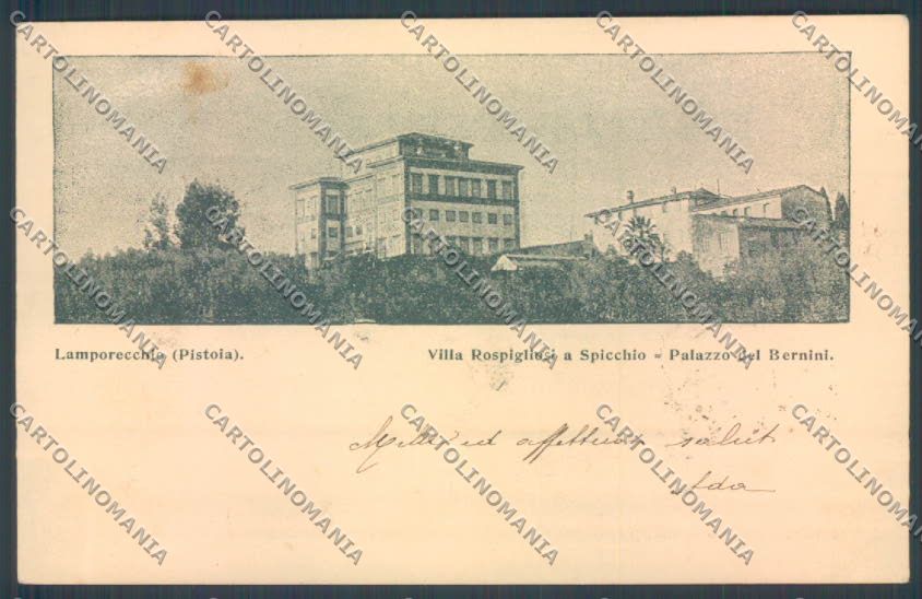 Pistoia Lamporecchio cartolina ZB4624 – fronte
