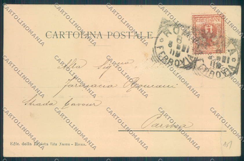 Pistoia Lamporecchio cartolina ZB4624 – retro