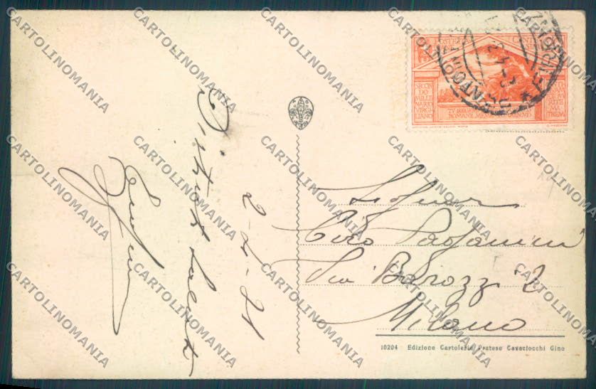 Prato Città cartolina ZB4638 – retro