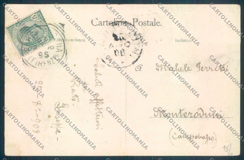 Prato Città cartolina ZB4655 – retro