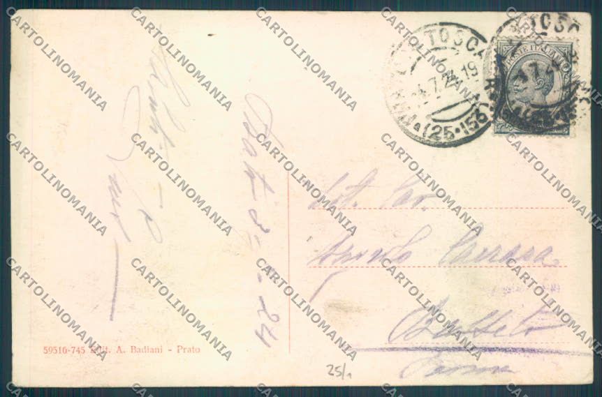 Prato Città cartolina ZB4674 – retro