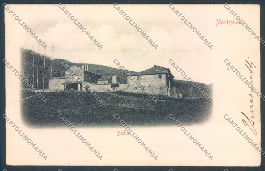 Prato Montepiano PIEGA cartolina ZB4676 – fronte