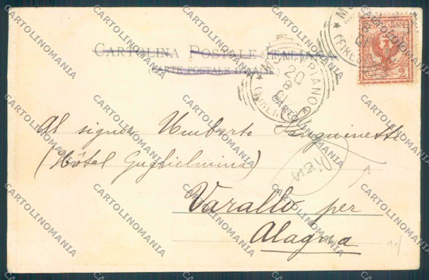Prato Montepiano PIEGA cartolina ZB4676 – retro