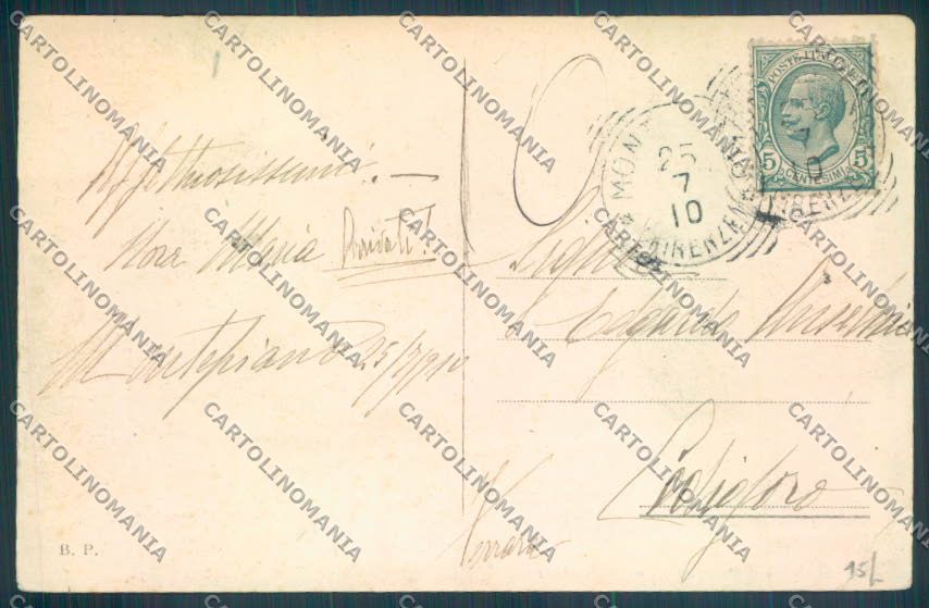 Prato Montepiano Val di Setta cartolina ZB4679 – retro