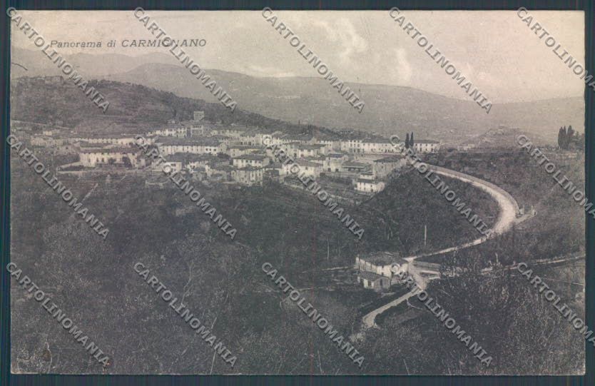 Prato Carmignano cartolina ZB4682 – fronte