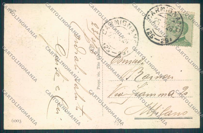 Prato Carmignano cartolina ZB4682 – retro