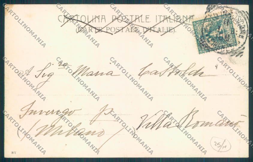 Prato Montepiano Casone di Foto cartolina ZB4692 – retro