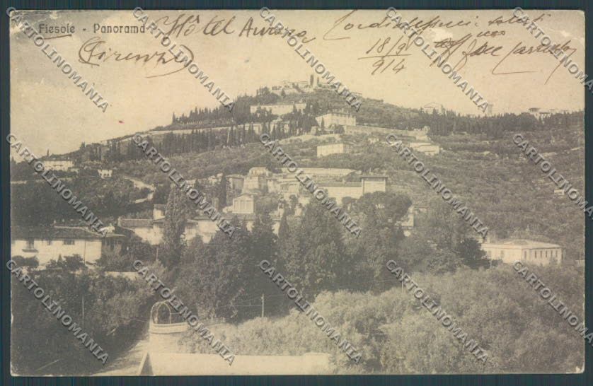 Firenze Fiesole PIEGHINE cartolina ZB4695 – fronte