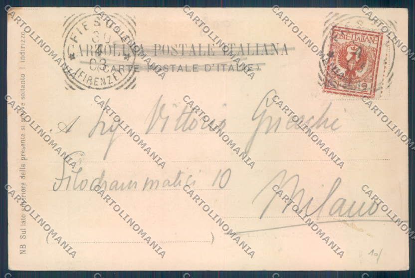 Firenze Fiesole cartolina ZB4704 – retro