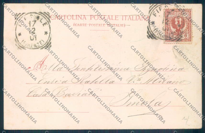 Firenze Fiesole cartolina ZB4709 – retro