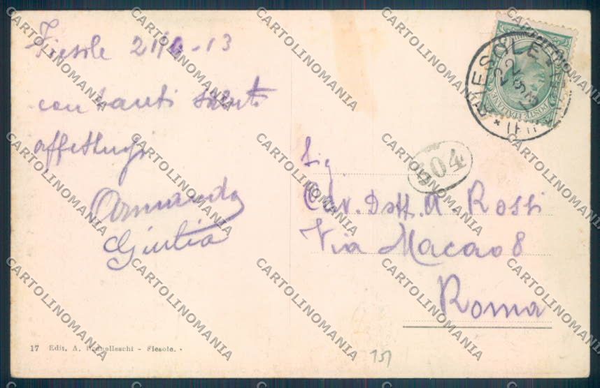Firenze Fiesole cartolina ZB4726 – retro