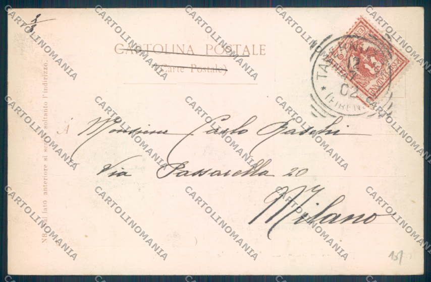 Firenze Fiesole cartolina ZB4734 – retro