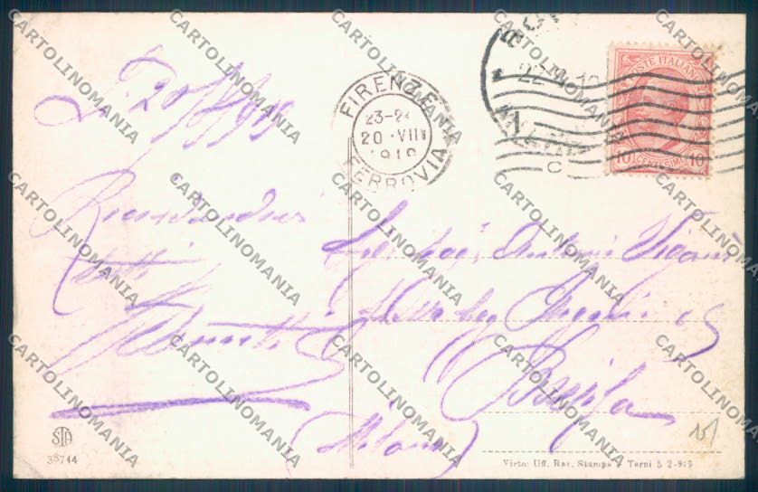 Firenze Fiesole cartolina ZB4739 – retro