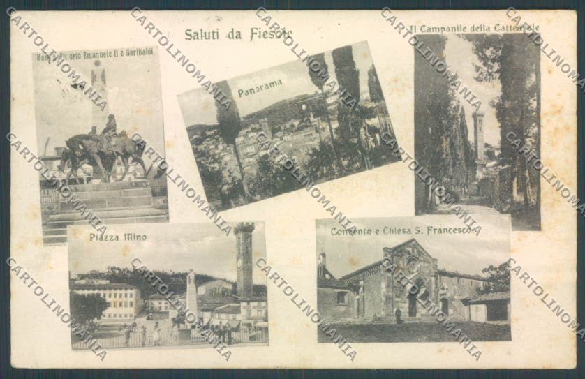 Firenze Fiesole Saluti da cartolina ZB4747 – fronte