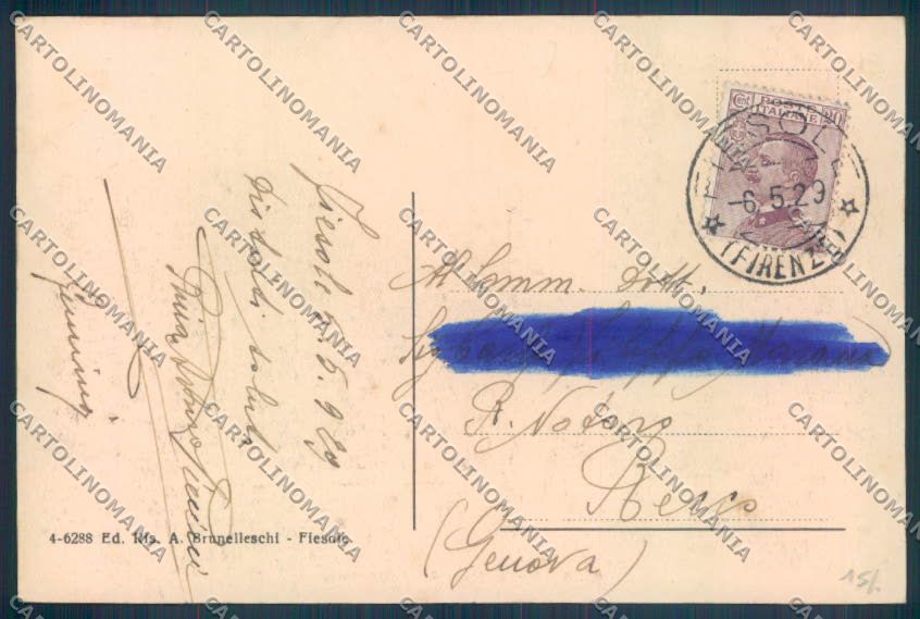 Firenze Fiesole cartolina ZB4750 – retro