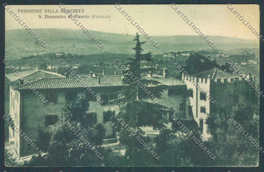 Firenze Fiesole San Domenico PIEGHINA cartolina ZB4751 – fronte