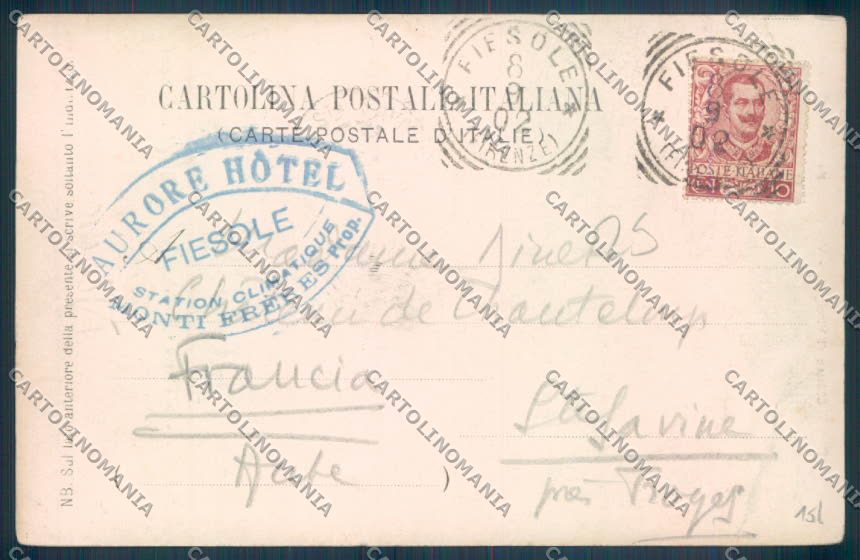 Firenze Fiesole cartolina ZB4753 – retro