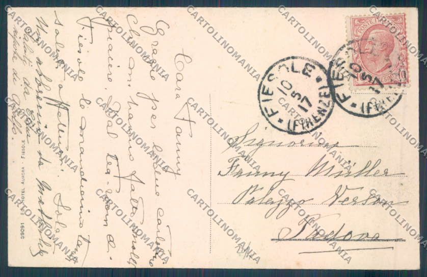 Firenze Fiesole cartolina ZB4756 – retro