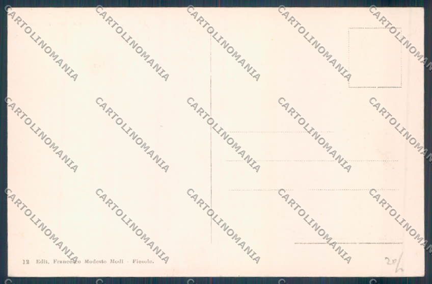 Firenze Fiesole Tram cartolina ZB4764 – retro