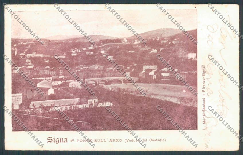 Firenze Signa cartolina ZB4802 – fronte