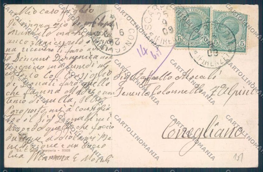 Firenze Scarperia cartolina ZB4810 – retro