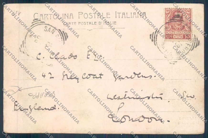 Firenze Scarperia STRAPPO cartolina ZB4812 – retro