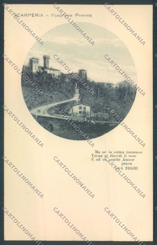Firenze Scarperia Ada Negri STRAPPINO cartolina ZB4820 – fronte