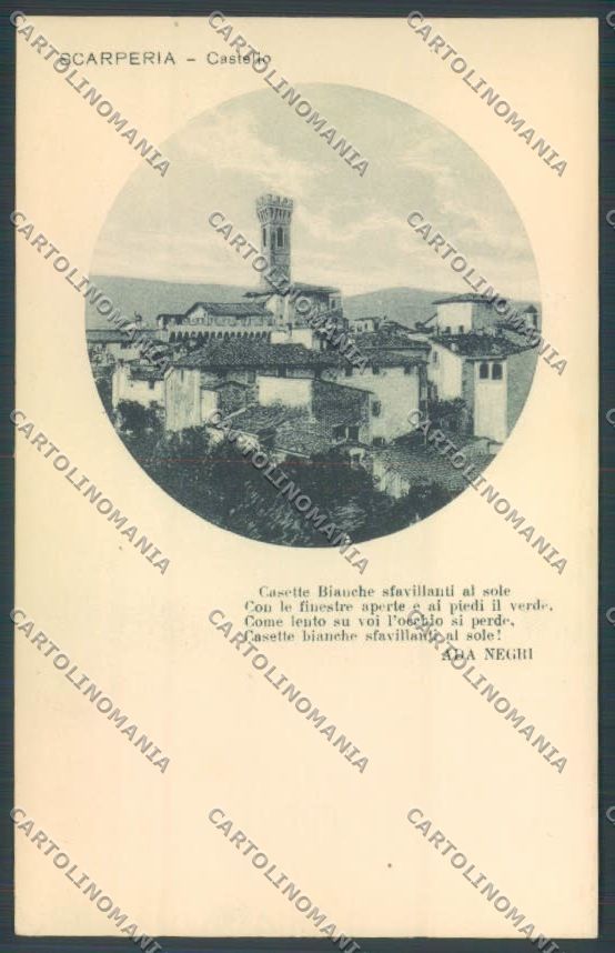 Firenze Scarperia Ada Negri cartolina ZB4821 – fronte