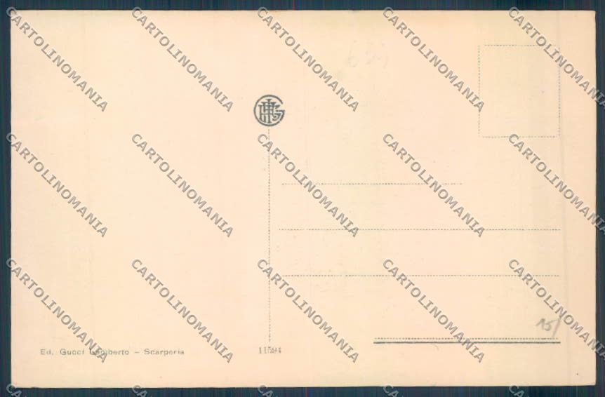 Firenze Scarperia Leopardi cartolina ZB4823 – retro
