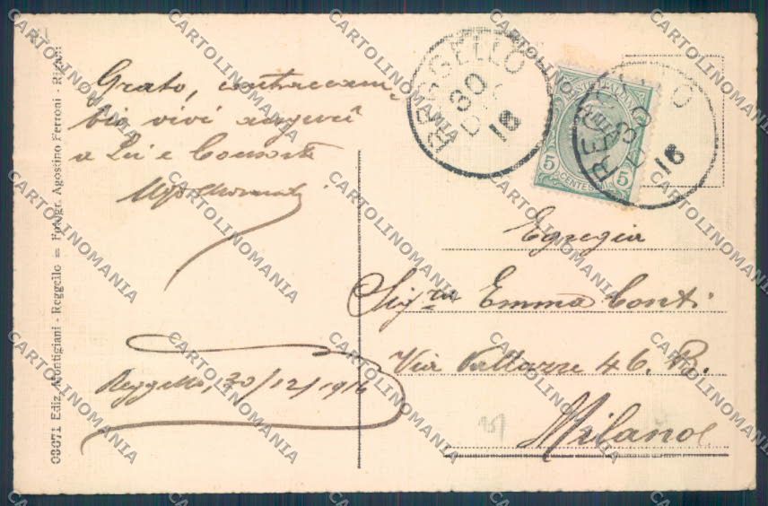 Firenze Reggello cartolina ZB4833 – retro