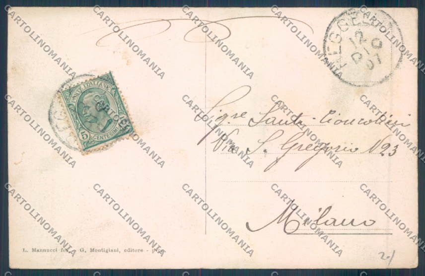 Firenze Reggello cartolina ZB4834 – retro