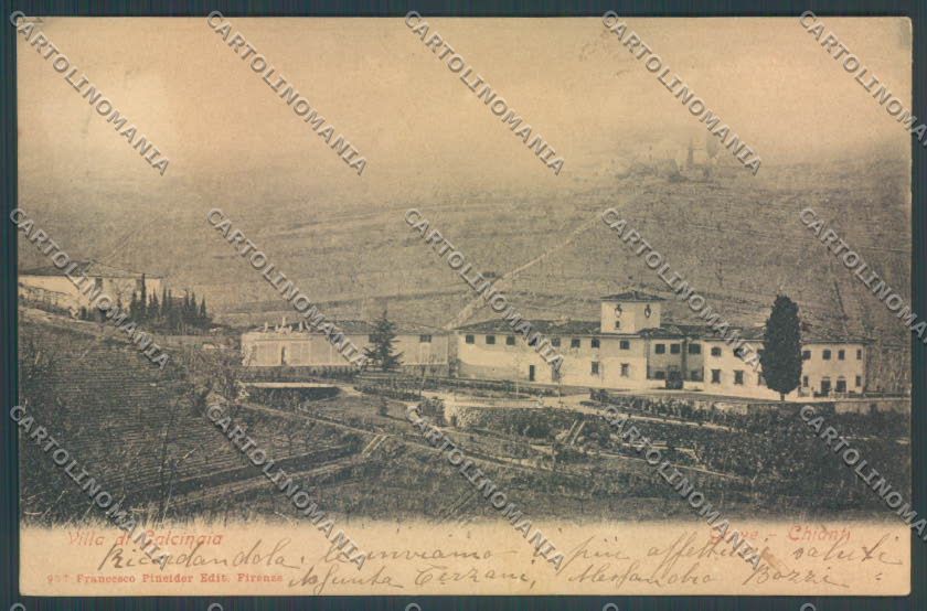 Firenze Greve in Chianti cartolina ZB4849 – fronte