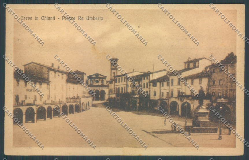 Firenze Greve in Chianti cartolina ZB4850 – fronte