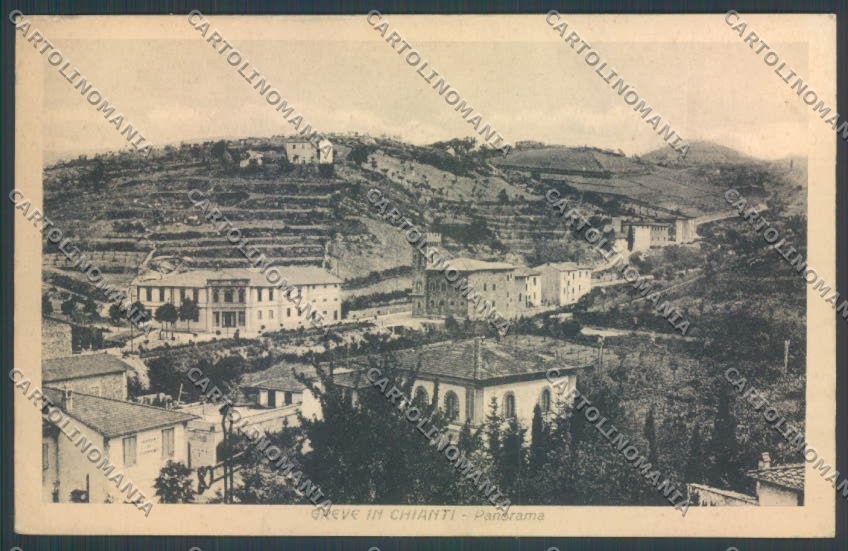 Firenze Greve in Chianti cartolina ZB4853 – fronte